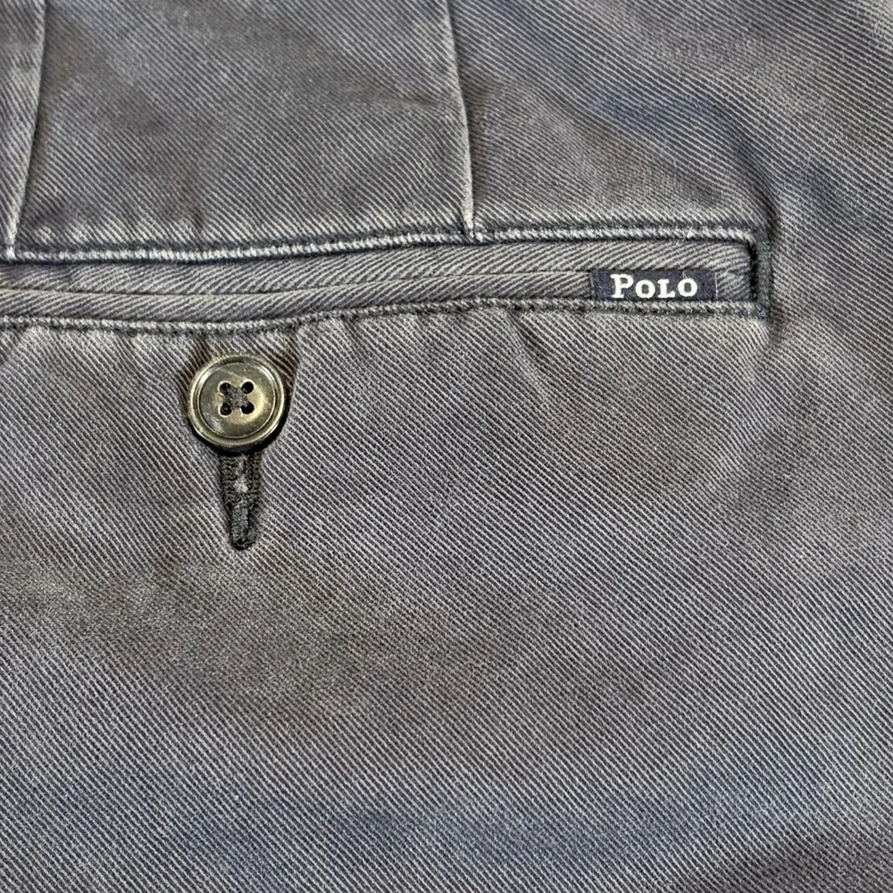 Polo Ralph Lauren Chino Classic Shorts‎ Men 29 (30) Navy Blue Stretch Preppy